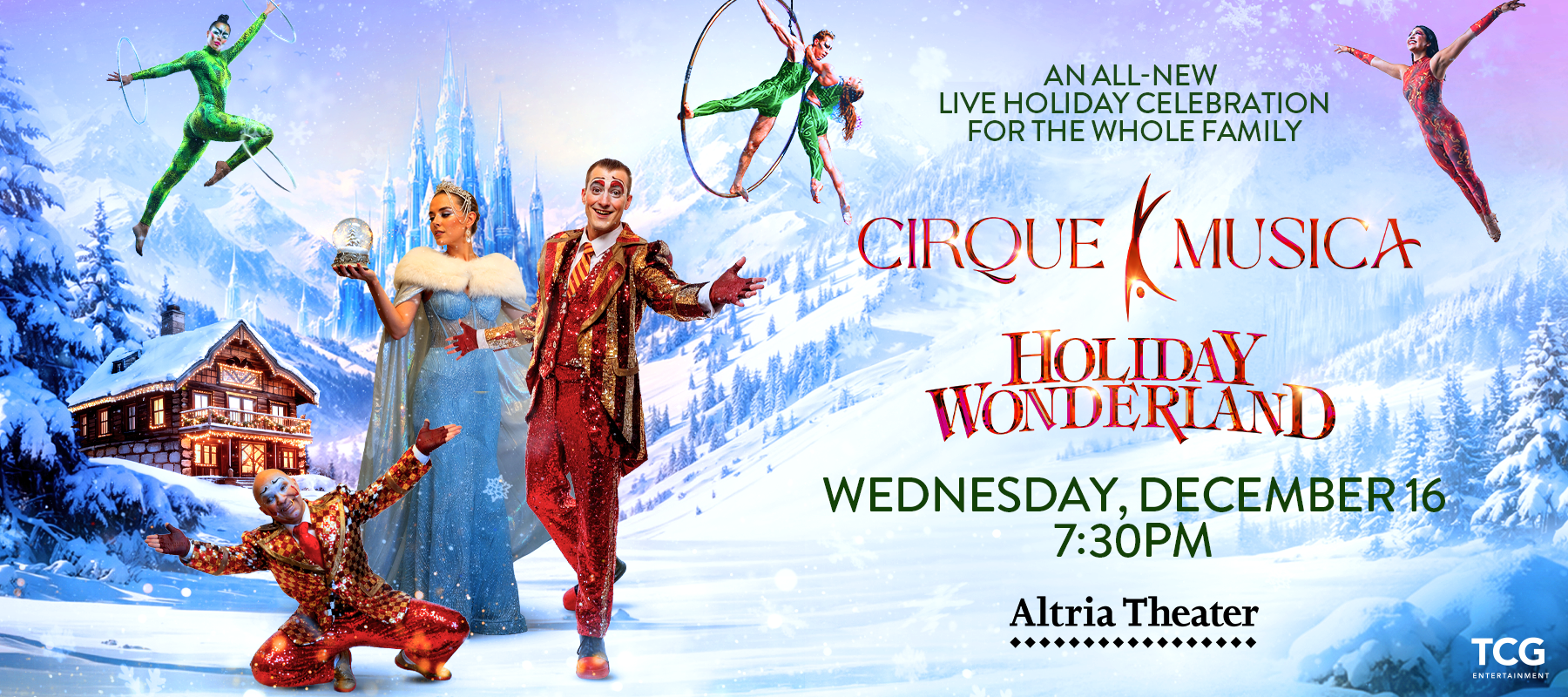 Cirque Musica Holiday Wonderland