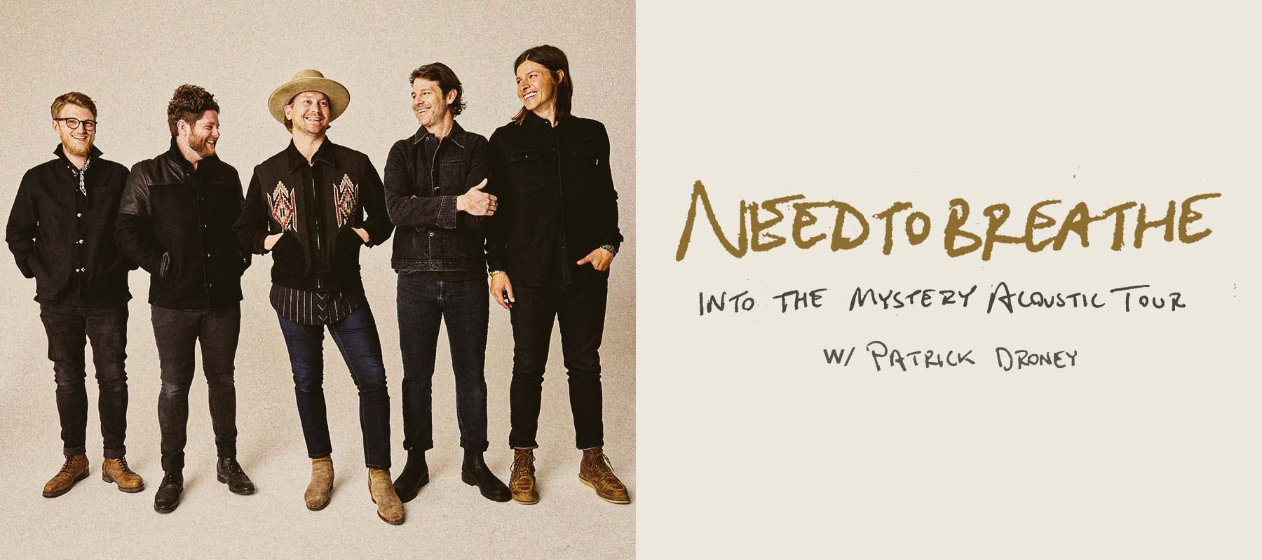 NEEDTOBREATHE: INTO THE MYSTERY ACOUSTIC TOUR