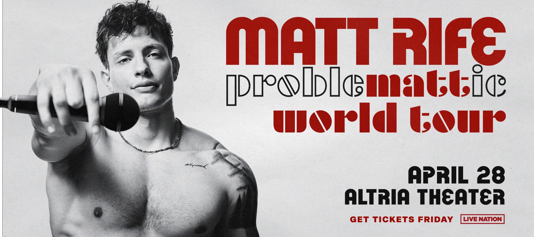 Matt Rife: ProbleMATTic World Tour