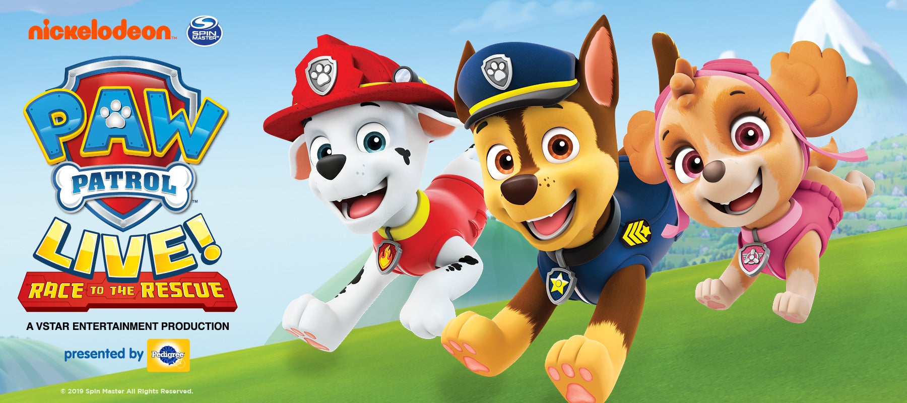 æggelederne Minefelt Forhåbentlig Paw Patrol Live! Race to the Rescue | Altria Theater | Official Website