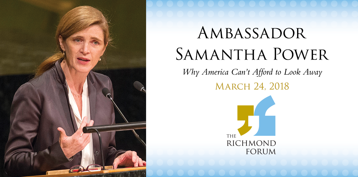 The Richmond Forum Presents Samantha Power