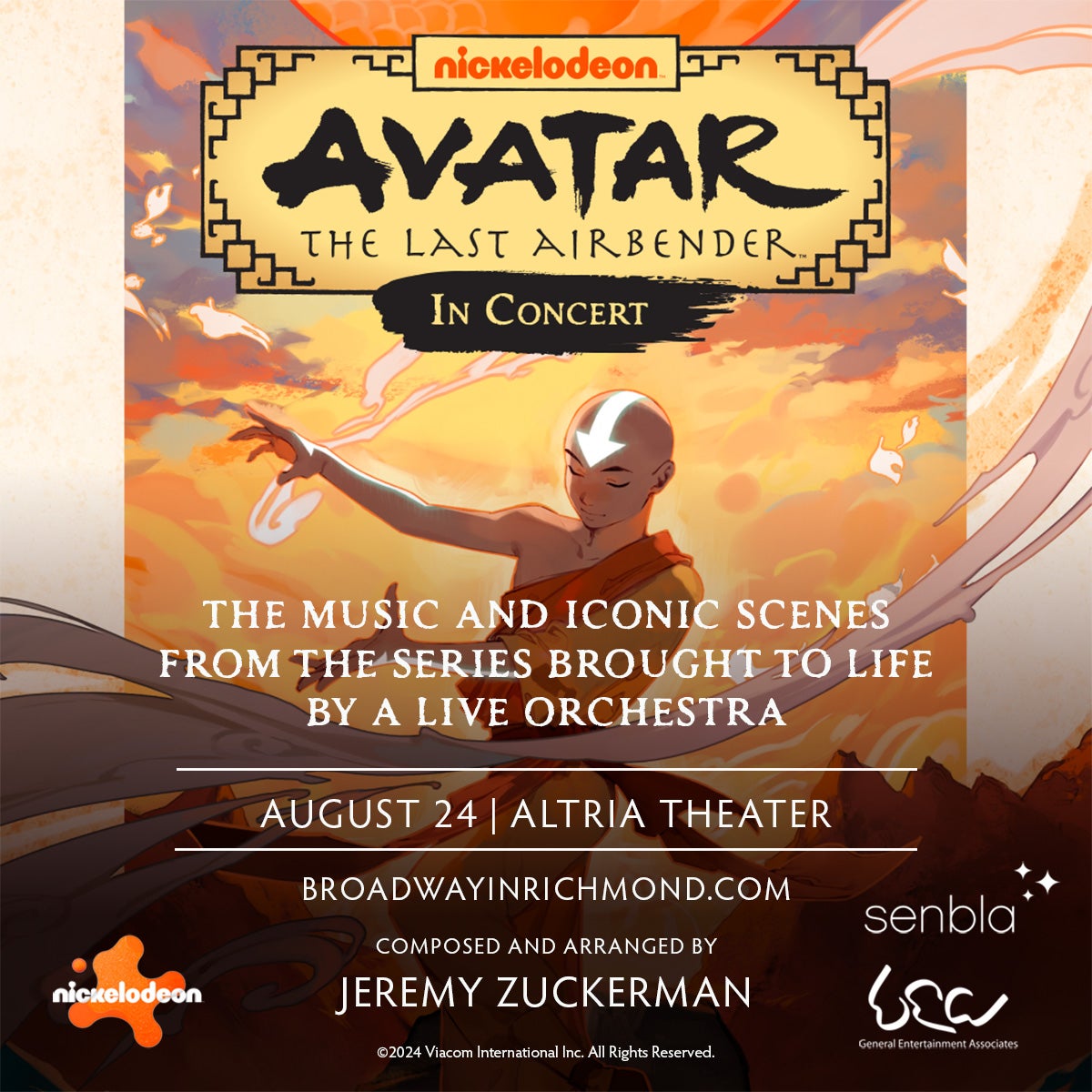 AVATAR THE LAST AIRBENDER IN CONCERT Altria Theater Official Website