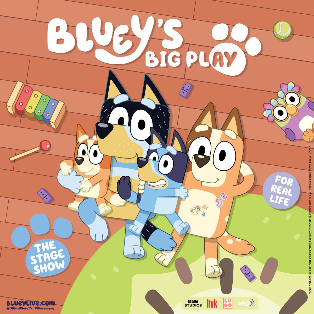 More Info for WACKADOO! EMMY® AWARD-WINNING PHENOMENON BLUEY  BRINGS FIRST LIVE STAGE SHOW TO ALTRIA THEATER 