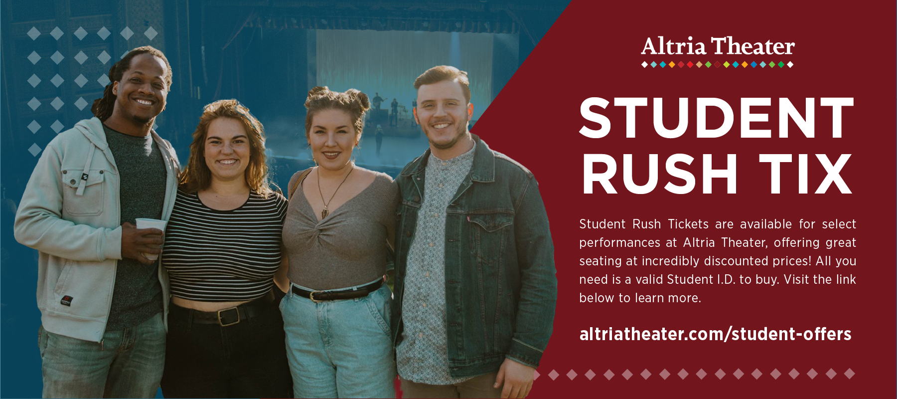 Student Offers Altria Theater Altria Theater Official site