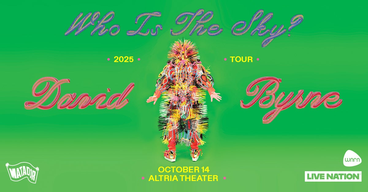 An Evening With David Byrne - Who is the Sky Tour