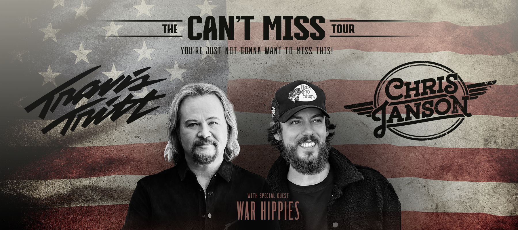 CANCELLED: Travis Tritt & Chris Janson