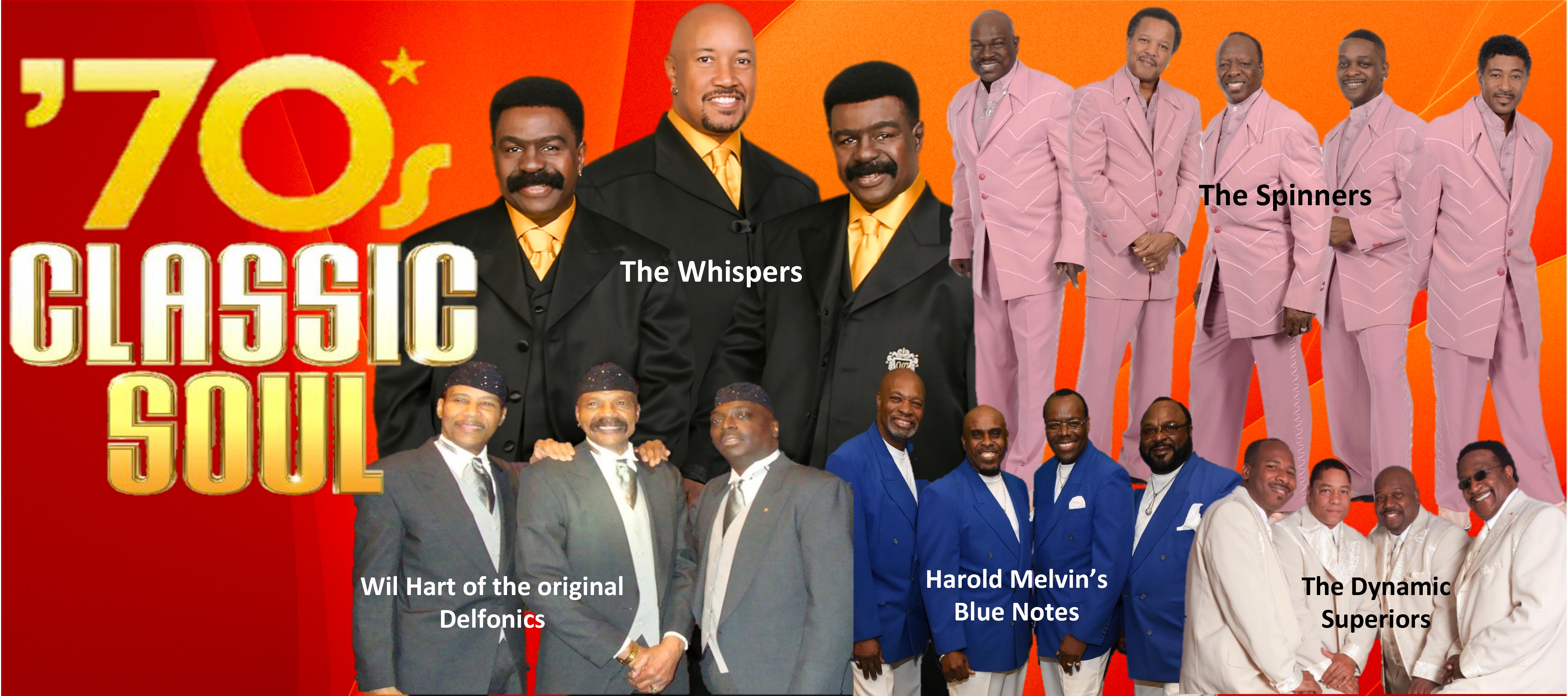70's Classic Soul featuring The Whispers & Friends
