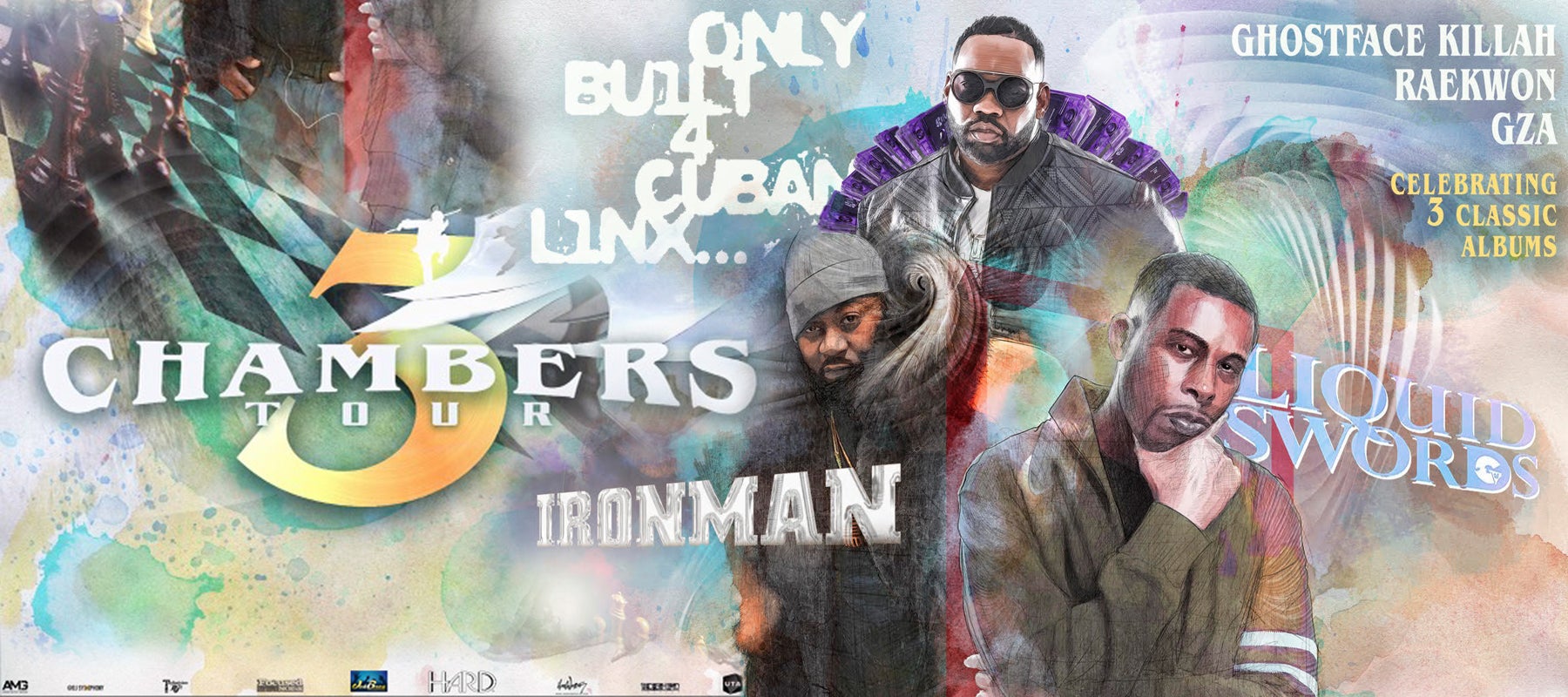 CANCELLED: 3 Chambers Tour: Raekwon x Ghostface x GZA